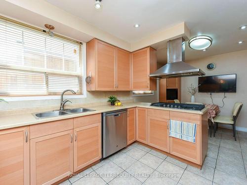 2477 Islington Ave, Toronto, ON - Indoor Photo Showing Kitchen With Double Sink