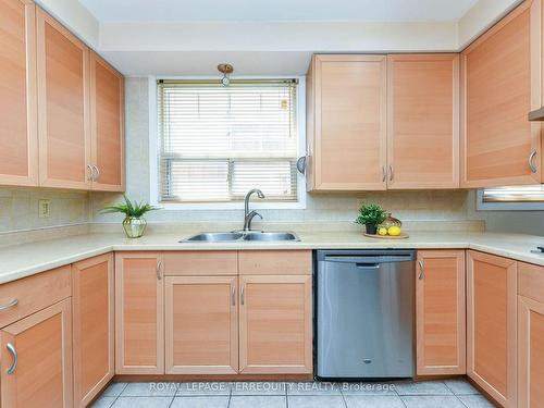 2477 Islington Ave, Toronto, ON - Indoor Photo Showing Kitchen With Double Sink