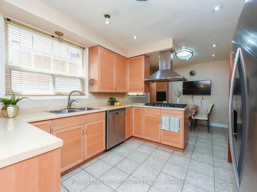 2477 Islington Ave, Toronto, ON - Indoor Photo Showing Kitchen With Double Sink