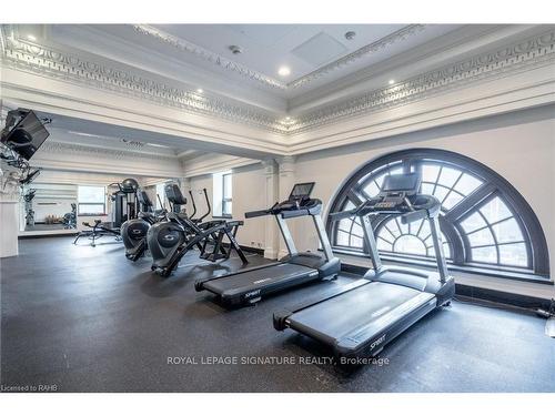 608-112 King St E, Hamilton, ON - Indoor Photo Showing Gym Room