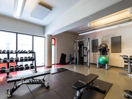 Salle d'exercice - 605-7361 Av. Victoria, Montréal (Côte-Des-Neiges/Notre-Dame-De-Grâce), QC - Indoor Photo Showing Gym Room