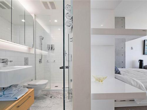201-456 Pandora Ave, Victoria, BC - Indoor Photo Showing Bathroom