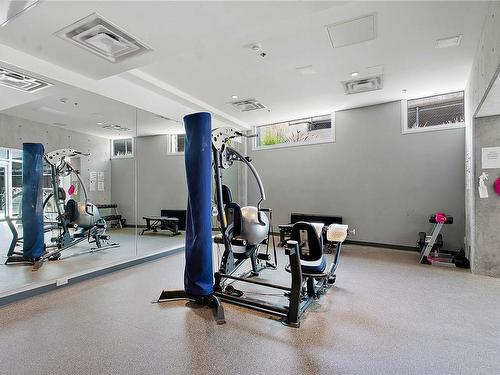 201-456 Pandora Ave, Victoria, BC - Indoor Photo Showing Gym Room