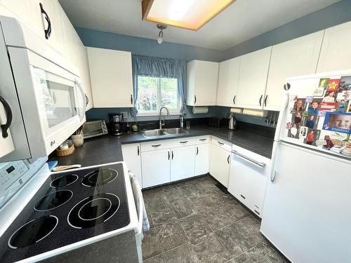 4820 Bolean Drive, Kamloops, BC - Indoor Photo Showing Kitchen With Double Sink
