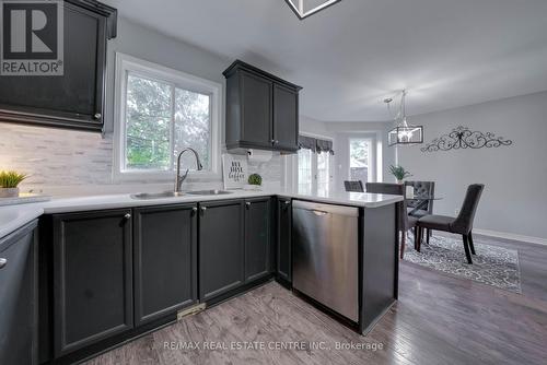 483 Saginaw Parkway, Cambridge, ON - Indoor Photo Showing Kitchen With Double Sink