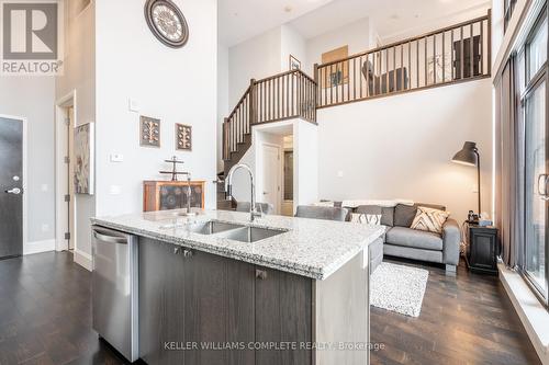 Ph 3 - 112 King Street E, Hamilton (Beasley), ON - Indoor Photo Showing Kitchen With Double Sink