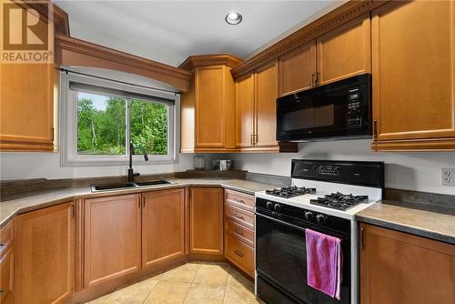 608 Brenda, Greater Sudbury, ON - Indoor Photo Showing Kitchen With Double Sink