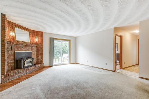 80 Green Road, Hamilton, ON - Indoor With Fireplace