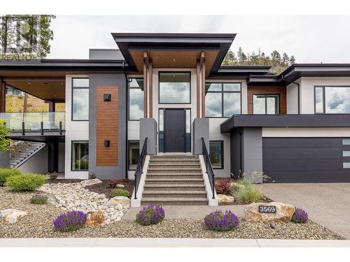 3569 Sagehill Court, Kelowna, BC - Outdoor With Facade