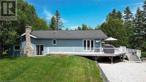 123 Pine Tree Harbour Road, Northern Bruce Peninsula, ON - Outdoor With Deck Patio Veranda