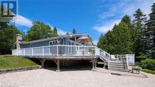 123 Pine Tree Harbour Road, Northern Bruce Peninsula, ON - Outdoor With Deck Patio Veranda