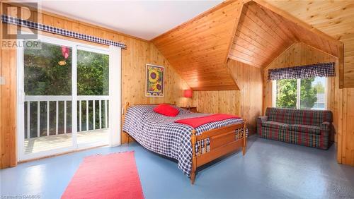 123 Pine Tree Harbour Road, Northern Bruce Peninsula, ON - Indoor Photo Showing Bedroom