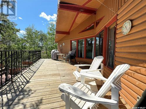 Crescent Heights Place, Martins Lake, Leask Rm No. 464, SK - Outdoor With Deck Patio Veranda With Exterior