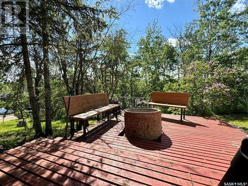 Crescent Heights Place, Martins Lake, Leask Rm No. 464, SK - Outdoor With Deck Patio Veranda