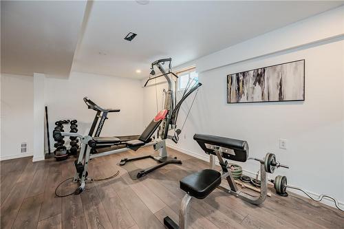 134 Stirling Street, Caledonia, ON - Indoor Photo Showing Gym Room