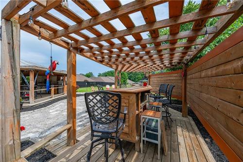 134 Stirling Street, Caledonia, ON -  With Deck Patio Veranda With Exterior