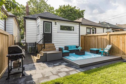 41 Huxley Avenue N, Hamilton, ON - Outdoor With Deck Patio Veranda With Exterior