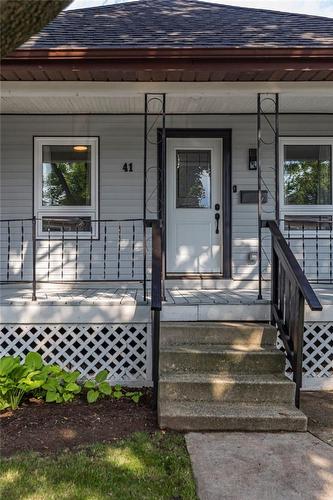 41 Huxley Avenue N, Hamilton, ON - Outdoor With Deck Patio Veranda