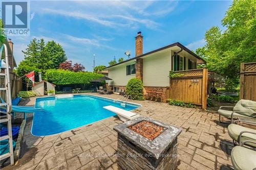 2757 Neptune Court, Niagara Falls, ON - Outdoor With In Ground Pool With Deck Patio Veranda With Backyard