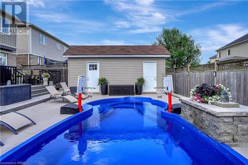 71 Dolman Street, Woolwich, ON - Outdoor With In Ground Pool With Deck Patio Veranda With Exterior