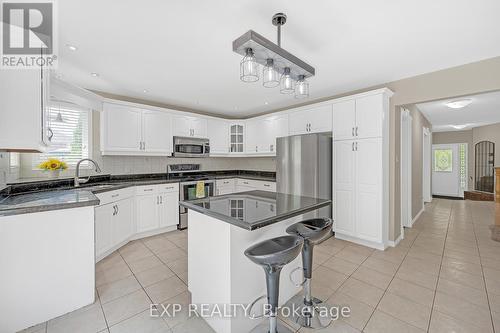 52 Hillgarden Drive, Hamilton, ON - Indoor Photo Showing Kitchen With Double Sink