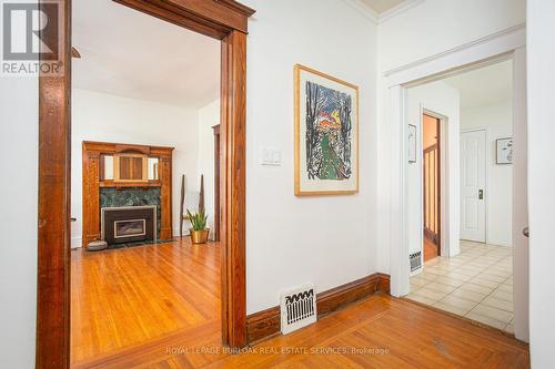 489 Aberdeen Avenue, Hamilton, ON - Indoor Photo Showing Other Room With Fireplace