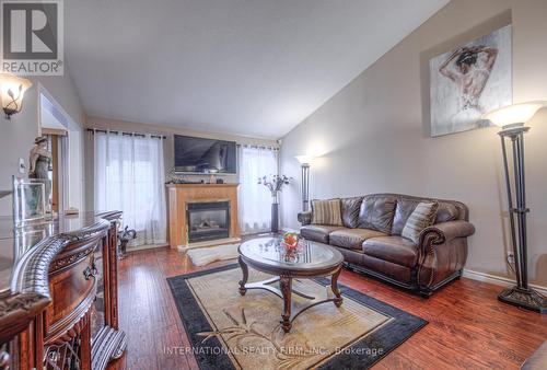 370 Keewatin Avenue, Kitchener, ON - Indoor Photo Showing Living Room With Fireplace