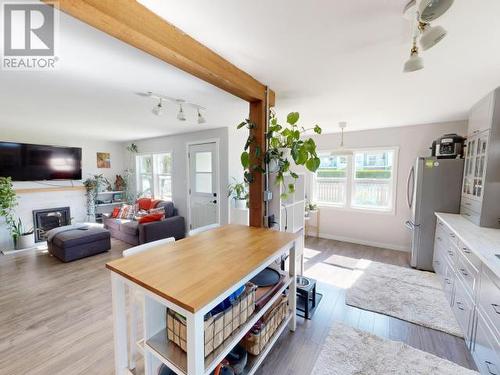 4589 Joyce Ave, Powell River, BC - Indoor Photo Showing Other Room With Fireplace