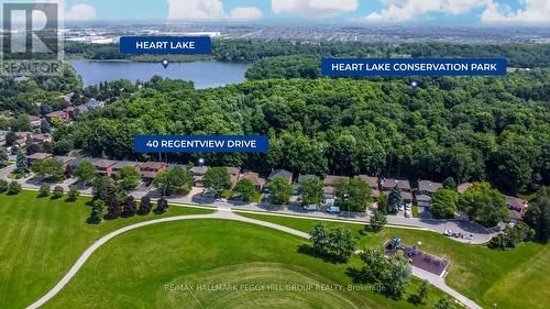 40 Regentview Drive, Brampton, ON - Outdoor With Body Of Water With View