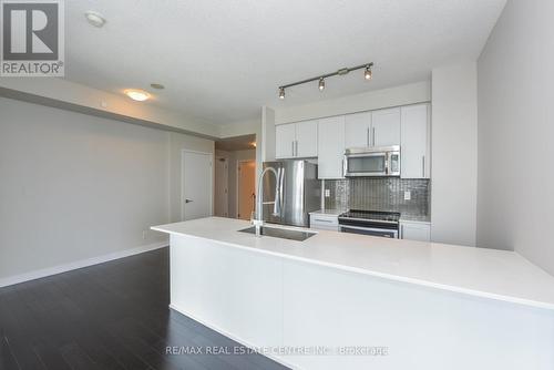 2910 - 4011 Brickstone Mews, Mississauga, ON - Indoor Photo Showing Kitchen With Double Sink