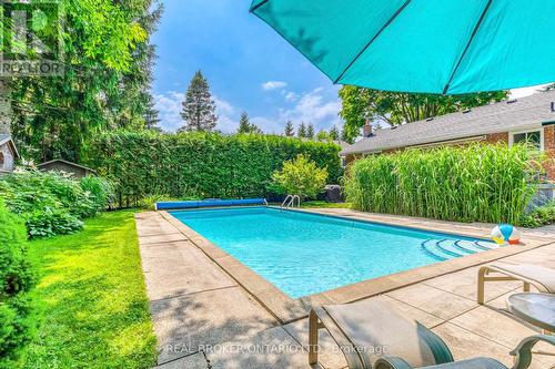 1086 Balment Avenue, Mississauga, ON - Outdoor With In Ground Pool With Backyard