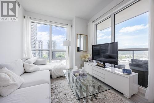 1907 - 2200 Lake Shore Boulevard W, Toronto (Mimico), ON - Indoor Photo Showing Living Room