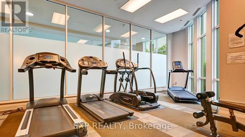 201 - 50 Brian Harrison Way, Toronto, ON - Indoor Photo Showing Gym Room