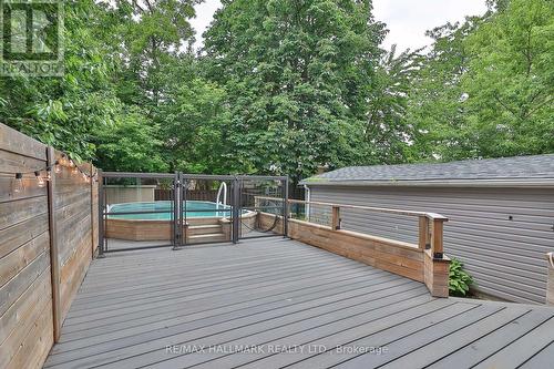 261 Zelda Crescent, Richmond Hill, ON - Outdoor With Above Ground Pool With Exterior