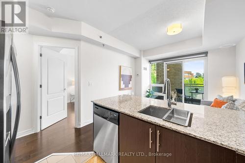 208 - 2756 Old Leslie Street, Toronto, ON - Indoor Photo Showing Kitchen With Double Sink