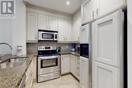 223 - 20 Burkebrook Place, Toronto, ON - Indoor Photo Showing Kitchen With Double Sink