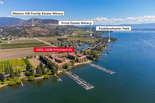 4305-4038 Pritchard Drive, West Kelowna, BC - Outdoor With Body Of Water With View