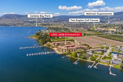 4305-4038 Pritchard Drive, West Kelowna, BC - Outdoor With Body Of Water With View