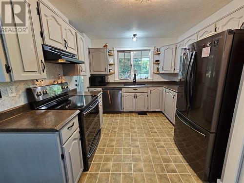 6561 Dokkie Subdivision, Chetwynd, BC - Indoor Photo Showing Kitchen With Double Sink