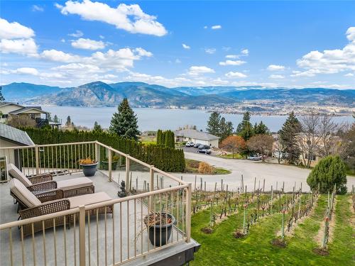 2675 Winifred Road, Naramata, BC - Outdoor With Body Of Water With Deck Patio Veranda With View