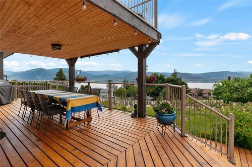 2675 Winifred Road, Naramata, BC - Outdoor With Body Of Water With Deck Patio Veranda With View With Exterior
