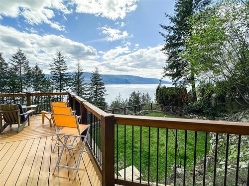 9434 Hodges Road, Vernon, BC - Outdoor With Deck Patio Veranda With View