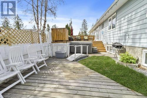 3788 Highland Drive, Prince George, BC - Outdoor With Deck Patio Veranda With Exterior