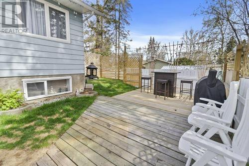 3788 Highland Drive, Prince George, BC - Outdoor With Deck Patio Veranda With Exterior