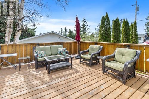 3788 Highland Drive, Prince George, BC - Outdoor With Deck Patio Veranda With Exterior