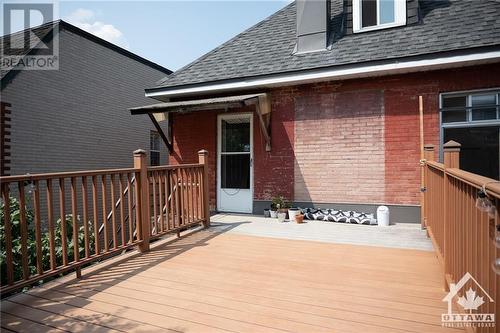 166 Stewart Street Unit#B, Ottawa, ON - Outdoor With Deck Patio Veranda With Exterior