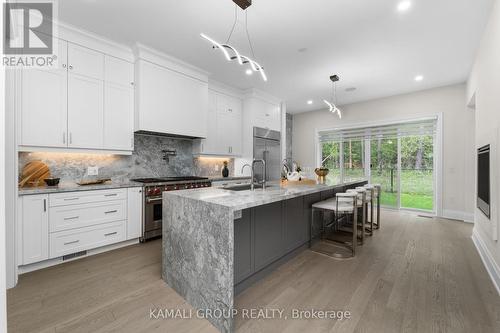 121 Milky Way Drive, Richmond Hill, ON - Indoor Photo Showing Kitchen With Upgraded Kitchen