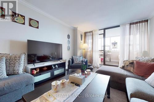 2405 - 3303 Don Mills Road, Toronto, ON - Indoor Photo Showing Living Room