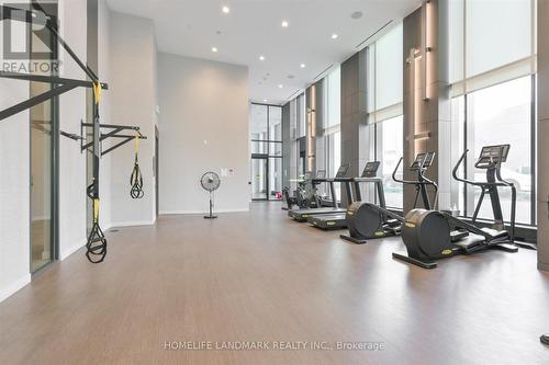 2312 - 15 Holmes Avenue, Toronto, ON - Indoor Photo Showing Gym Room