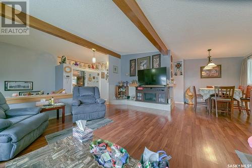 Deering Acreage, Chaplin, SK - Indoor Photo Showing Living Room